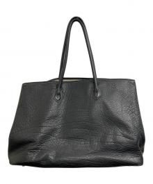 Cisei firenze（チセイ フィレンツェ）の古着「レザートートバッグ/ LD TOTE」｜ブラック
