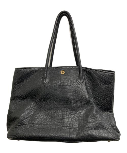 Cisei firenze（チセイ フィレンツェ）Cisei firenze (チセイ フィレンツェ) レザートートバッグ/ LD TOTE ブラックの古着・服飾アイテム