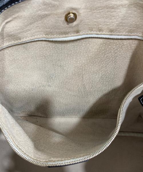 Cisei firenze（チセイ フィレンツェ）Cisei firenze (チセイ フィレンツェ) レザートートバッグ/ LD TOTE ブラックの古着・服飾アイテム