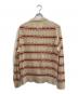 ALLEGE (アレッジ) Openwark Border Cardigan ベージュ サイズ:4：6000円
