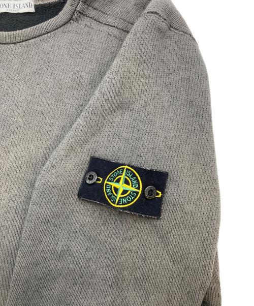 STONE ISLAND（ストーンアイランド）STONE ISLAND (ストーンアイランド) クルーネックスウェット グレー サイズ:Ｌの古着・服飾アイテム