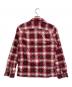 RRL (ダブルアールエル) プラッド フランネル キャンプ シャツ ピンク サイズ:Ｓ：13000円