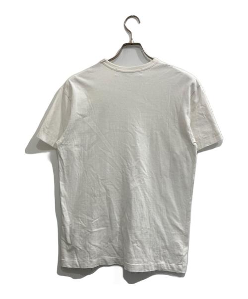 PLAY COMME des GARCONS（プレイコムデギャルソン）PLAY COMME des GARCONS (プレイコムデギャルソン) ハートワッペンTシャツ ホワイト サイズ:XLの古着・服飾アイテム