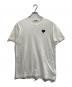 PLAY COMME des GARCONS（プレイコムデギャルソン）の古着「ハートワッペンTシャツ」｜ホワイト