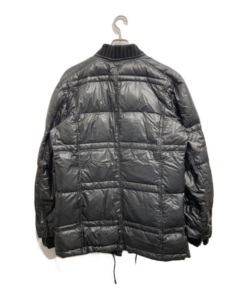 DOLCE & GABBANA（ドルチェ＆ガッバーナ）DOLCE & GABBANA (ドルチェ＆ガッバーナ) ロゴプレート中綿ジャケット ブラック サイズ:48の古着・服飾アイテム