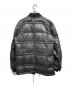DOLCE & GABBANA (ドルチェ＆ガッバーナ) ロゴプレート中綿ジャケット ブラック サイズ:48：18000円