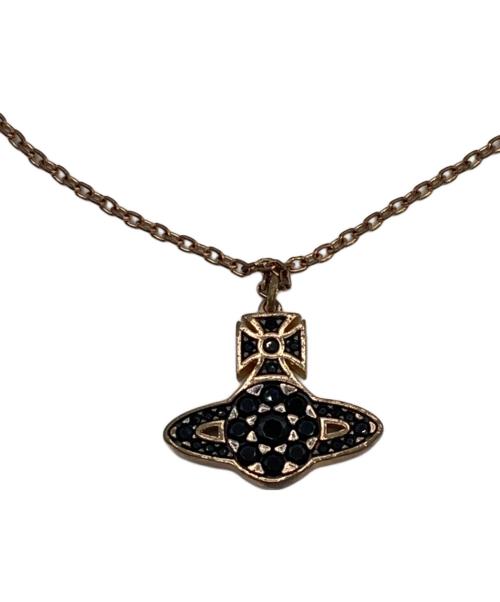 Vivienne Westwood（ヴィヴィアンウエストウッド）Vivienne Westwood (ヴィヴィアンウエストウッド) オーブネックレス ゴールドの古着・服飾アイテム