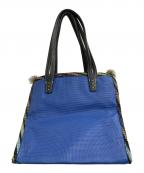 A VACATIONア ヴァケーション）の古着「メッシュトートバッグ」｜ブルー