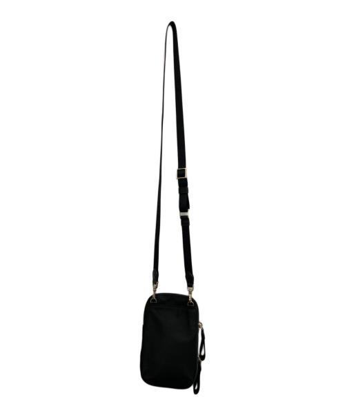 Kate Spade（ケイトスペード）Kate Spade (ケイトスペード) チェルシー ノース サウス デュアル ジップ フォン クロスボディ ブラックの古着・服飾アイテム