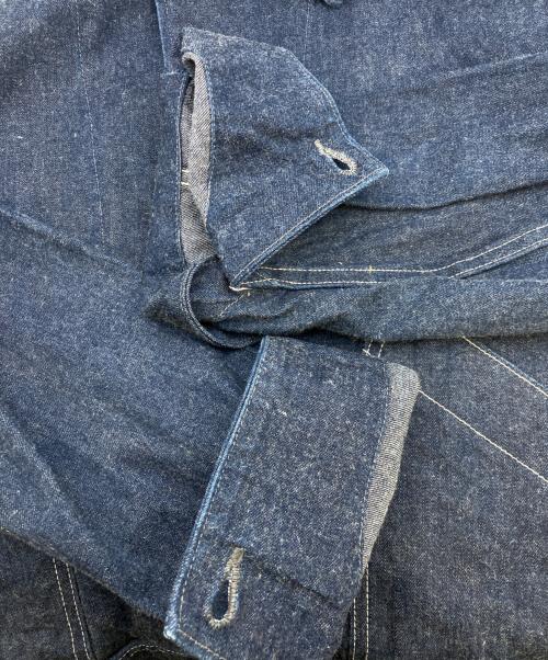 ATLAST & CO（アットラスト）ATLAST & CO (アットラスト) デニムワークジャケット インディゴ サイズ:40の古着・服飾アイテム
