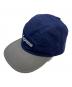SUPREME（シュプリーム）の古着「Waxed Cotton Camp Cap/ワックス　コットン　キャンプ　キャップ」｜ネイビー×グレー