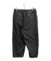POLIQUANT (ポリクアント) THE CHANGING WIDTH ADJUSTABLE TROUSER ブラック サイズ:3-4：8000円