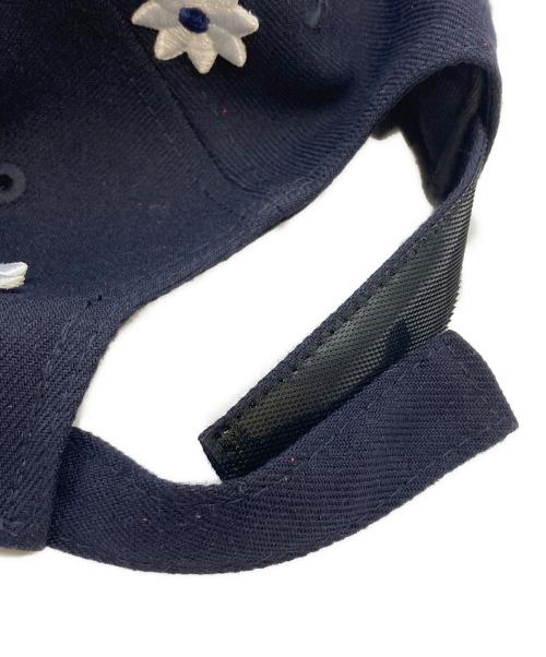 New Era（ニューエラ）New Era (ニューエラ) nick gear (ニックギア) 3D フラワーキャップ/コラボキャップ/3D FLOWER CAP ネイビーの古着・服飾アイテム