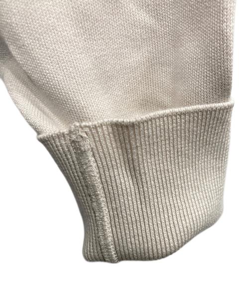 HEUGN（ユーゲン）HEUGN (ユーゲン) 別注 PRINTED COTTON KNIT/別注 プリントコットンニット グレー サイズ:3の古着・服飾アイテム