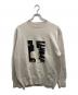 HEUGN（ユーゲン）の古着「別注 PRINTED COTTON KNIT/別注 プリントコットンニット」｜グレー