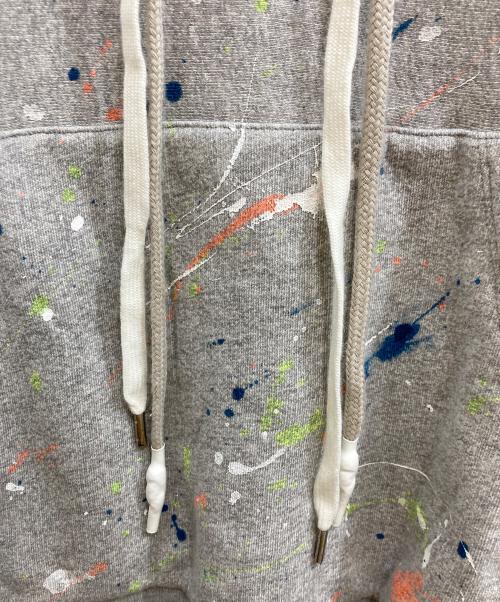 TANAKA（タナカ）TANAKA (タナカ) スウェットフーディ/THE SWEAT HOODIE グレー サイズ:Ｌの古着・服飾アイテム