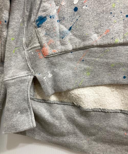 TANAKA（タナカ）TANAKA (タナカ) スウェットフーディ/THE SWEAT HOODIE グレー サイズ:Ｌの古着・服飾アイテム