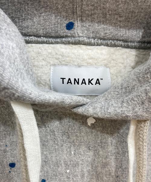 TANAKA（タナカ）TANAKA (タナカ) スウェットフーディ/THE SWEAT HOODIE グレー サイズ:Ｌの古着・服飾アイテム