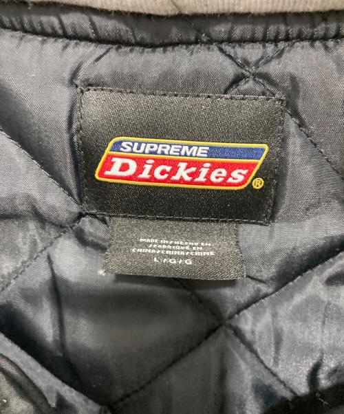 SUPREME（シュプリーム）Supreme (シュプリーム) Dickies (ディッキーズ) PLAID HOODED ZIP UP SHIRT/プレイド フーディッド ジップ アップ シャツ マルチカラー サイズ:Lの古着・服飾アイテム