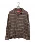 Supreme（シュプリーム）の古着「Woven Stripe Shirt」｜ブラウン
