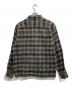 Supreme (シュプリーム) Shadow Plaid Flannel Zip Up Shirt/シャドウプレイドジップアップシャツ グレー×ブラウン サイズ:L：18000円
