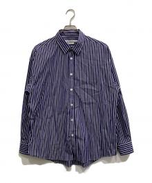 JOURNAL STANDARD TRISECT（ジャーナルスタンダード トライセクト）の古着「トーマスメイソン ファット レギュラー シャツ」｜ブルー