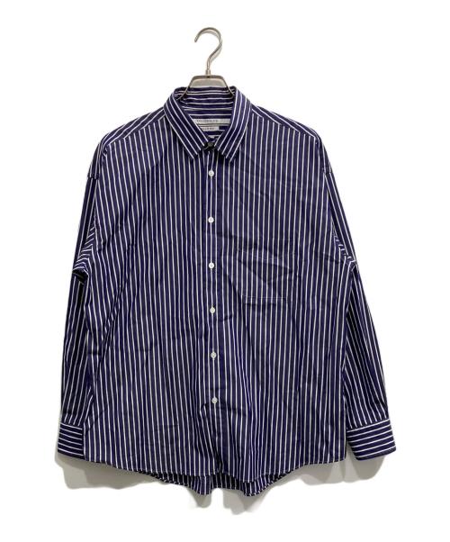 JOURNAL STANDARD TRISECT（ジャーナルスタンダード トライセクト）JOURNAL STANDARD TRISECT (ジャーナルスタンダード トライセクト) トーマスメイソン ファット レギュラー シャツ ブルー サイズ:Mの古着・服飾アイテム