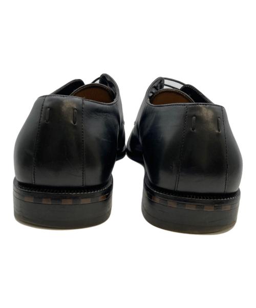 LOUIS VUITTON（ルイ ヴィトン）LOUIS VUITTON (ルイ ヴィトン) スクエアトゥ レザー ドレスシューズ ブラック サイズ:8の古着・服飾アイテム