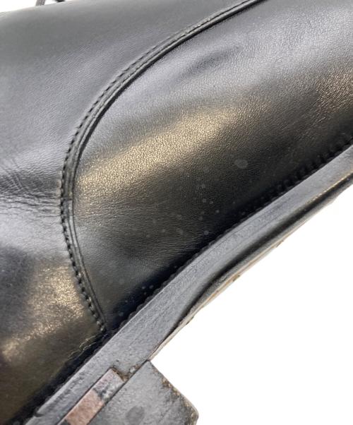 LOUIS VUITTON（ルイ ヴィトン）LOUIS VUITTON (ルイ ヴィトン) スクエアトゥ レザー ドレスシューズ ブラック サイズ:8の古着・服飾アイテム