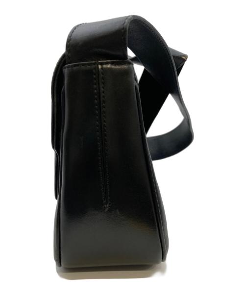 Salvatore Ferragamo（サルヴァトーレ フェラガモ）Salvatore Ferragamo (サルヴァトーレ フェラガモ) ヴァラ リボン ショルダーバッグ ブラックの古着・服飾アイテム