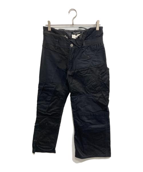 JUNYA WATANABE COMME des GARCONS（(ジュンヤワタナベ コムデギャルソン）JUNYA WATANABE COMME des GARCONS ((ジュンヤワタナベ コムデギャルソン) 再構築カーゴパンツ ブラック サイズ:SSの古着・服飾アイテム