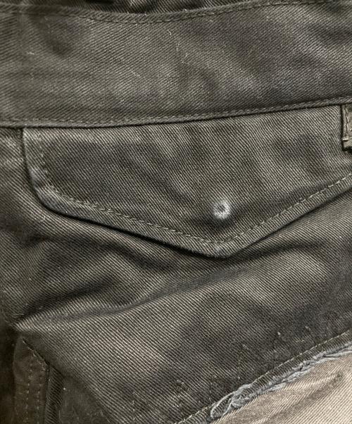 JUNYA WATANABE COMME des GARCONS（(ジュンヤワタナベ コムデギャルソン）JUNYA WATANABE COMME des GARCONS ((ジュンヤワタナベ コムデギャルソン) 再構築カーゴパンツ ブラック サイズ:SSの古着・服飾アイテム
