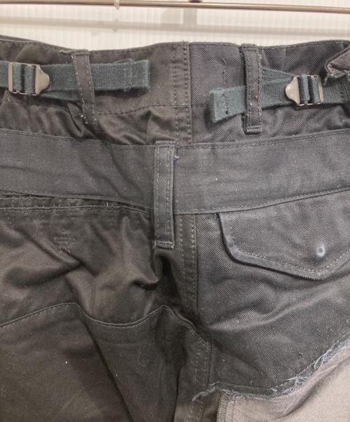 JUNYA WATANABE COMME des GARCONS（(ジュンヤワタナベ コムデギャルソン）JUNYA WATANABE COMME des GARCONS ((ジュンヤワタナベ コムデギャルソン) 再構築カーゴパンツ ブラック サイズ:SSの古着・服飾アイテム