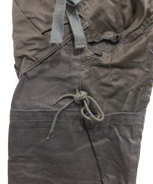 JUNYA WATANABE COMME des GARCONS（(ジュンヤワタナベ コムデギャルソン）JUNYA WATANABE COMME des GARCONS ((ジュンヤワタナベ コムデギャルソン) 再構築カーゴパンツ ブラック サイズ:SSの古着・服飾アイテム