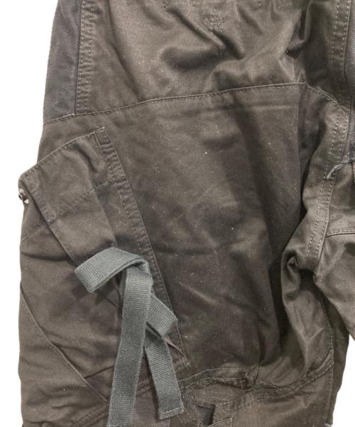 JUNYA WATANABE COMME des GARCONS（(ジュンヤワタナベ コムデギャルソン）JUNYA WATANABE COMME des GARCONS ((ジュンヤワタナベ コムデギャルソン) 再構築カーゴパンツ ブラック サイズ:SSの古着・服飾アイテム