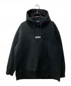 COMME des GARCONS HOMMEコムデギャルソン オム）の古着「プルオーバーパーカー」｜ブラック