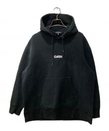 COMME des GARCONS HOMME（コムデギャルソン オム）の古着「プルオーバーパーカー」｜ブラック