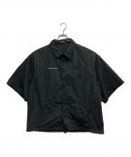 UNDERCOVERアンダーカバー）の古着「半袖BIGコーチJKT」｜ブラック