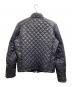 D&G (ディーアンドジー) キルティングライダースジャケット パープル サイズ:48：18000円