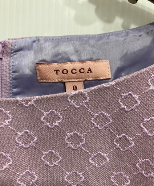 TOCCA（トッカ）TOCCA (トッカ) APILA ドレス パープルの古着・服飾アイテム