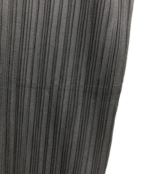 PLEATS PLEASE（プリーツプリーズ）PLEATS PLEASE (プリーツプリーズ) ノースリーブプリーツワンピース ブラック サイズ:2の古着・服飾アイテム