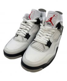 NIKE（ナイキ）の古着「Air Jordan 4 Retro "White/Cement"」｜ホワイト
