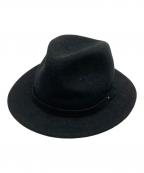 STETSONステットソン）の古着「ハット」｜ブラック