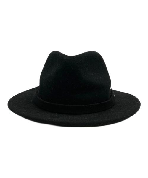 STETSON（ステットソン）STETSON (ステットソン) ハット ブラック サイズ:61cmの古着・服飾アイテム