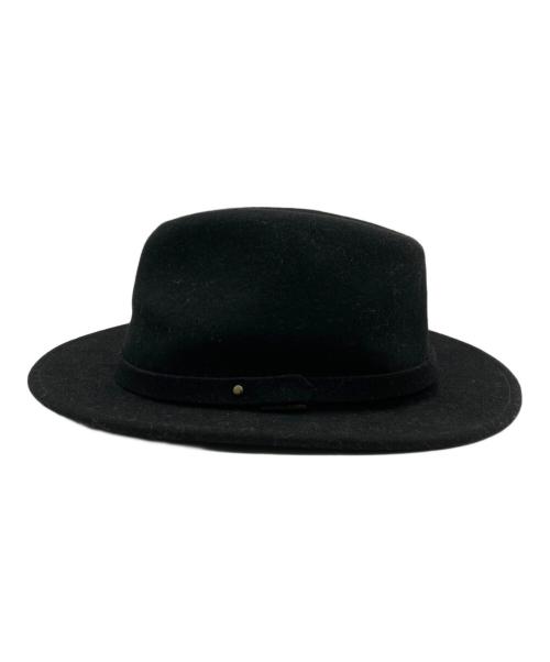 STETSON（ステットソン）STETSON (ステットソン) ハット ブラック サイズ:61cmの古着・服飾アイテム