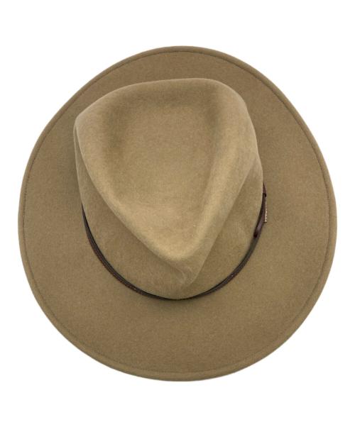 STETSON（ステットソン）STETSON (ステットソン) BOZEMAN フェルトハット ブラウン サイズ:X-LARGEの古着・服飾アイテム