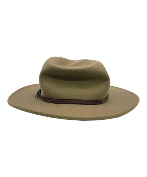 STETSON（ステットソン）STETSON (ステットソン) BOZEMAN フェルトハット ブラウン サイズ:X-LARGEの古着・服飾アイテム