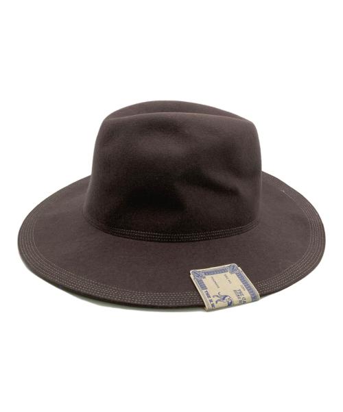 H.W.DOG&CO（ザ エイチ ダブリュー ドッグ アンド コー）H.W.DOG&CO (ザ エイチ ダブリュー ドッグ アンド コー) トラベラーズハット ブラウンの古着・服飾アイテム