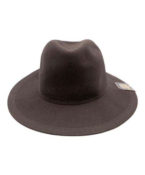 H.W.DOG&CO（ザ エイチ ダブリュー ドッグ アンド コー）H.W.DOG&CO (ザ エイチ ダブリュー ドッグ アンド コー) トラベラーズハット ブラウンの古着・服飾アイテム