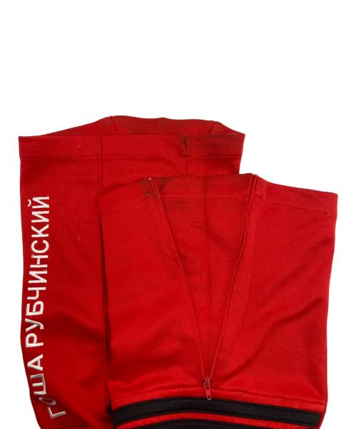 Gosha Rubchinskiy（ゴーシャラブチンスキー）Gosha Rubchinskiy (ゴーシャラブチンスキー) Sergio Tacchini (セルジオタッキーニ) コラボ トラックパンツ ブラック サイズ:Lの古着・服飾アイテム